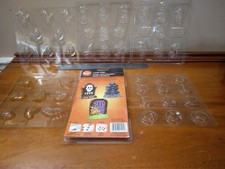 52 Vtg. Wilton HALLOWEEN Candy Molds and 2 unmarked  Lot picture
