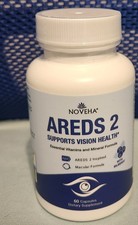 Noveha Areds 2 Supports Vision Health Dietary Supplement - NEW Sealed picture