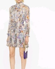 Zimmermann Tama Ruffle Mini Dress Size 3 picture