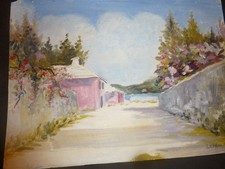 Vintage Original Oil Painting Signed E. Othon Friesz picture