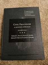 Civil Procedure: A Modern Approach (7th Edition) Seventh Edition. Marcus, Redish picture