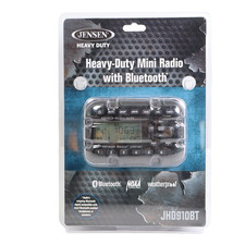 JENSEN Heavy Duty JHD910BT Mini Waterproof AM/FM/WB/BT Radio, NOAA Weatherband picture