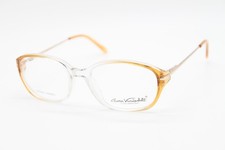 NEW GLORIA VANDERBILT 771 097 BROWN GOLD AUTHENTIC DESIGNER EYEGLASSES 52-16 picture