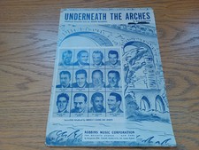 Underneath The Arches Bud Flanagan 1933 Robbins Music picture