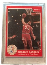 1985-86 Star All-Rookie Team Charles Barkley #3 HOF 0ry1 picture