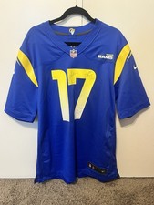 Nike Los Angeles Rams Puka Nacua #17 On-Field Jersey Blue/Yellow Men’s L picture