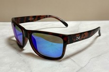 ONE Optic Nerve KINGFISH  Polarized Sunglasses Tortoise W/ Blue Mirror Lenses picture
