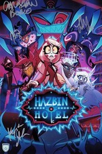 Signed Hazbin Hotel 11x17 Alabado, Borle, Cooper, Perez w/ Official Pix COA picture