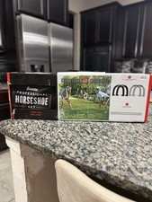 NEW Franklin Sports Professional Horseshoe Set - Steel Lawn Game picture