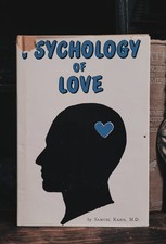 1968 Psychology Of Love Kahn - Vintage Love Psychology Book Relationship Guide picture
