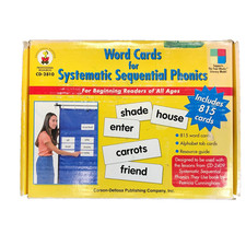 Beginner Readers Homeschool Word Cards Sequential Phonics - Carson-Dellosa picture