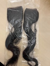 20” Human Hair 4x4 Lace Closure – Straight Beautiful long human hair lace closur picture