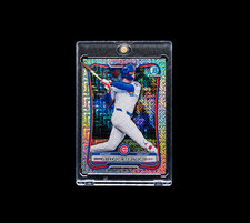 Pete Crow-Armstrong MOJO REFRACTOR INVESTMENT CARD BOWMAN CHROME 2026 CUBS MVP picture