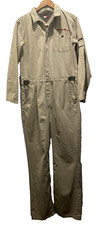 Vtg 2002 Tommy Hilfiger Jeans Racing Mechanic/Pit-Crew Khaki Coveralls XL Cotton picture