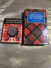2 Vintage Scottish Heritage Books  - Clans And Tartans -VG picture