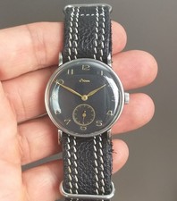 Stowa Bauhaus Unitas 145 Sub Second 1940’s Watch WWII era Germany picture