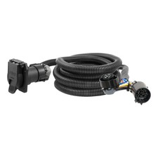 CURT 56000 5th Wheel Hitch Custom Wiring Harness 10ft 7-Way RV Blade Truck Bed picture