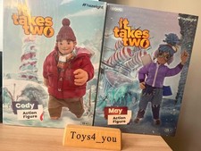 GONG It Takes Two Game Cody / May 8.7'' Winter-style Action Figure Model Toy New picture