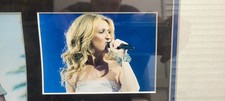 Original Celine Dion Autograph With 