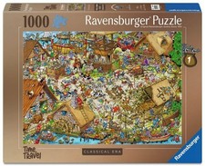 NEW Ravensburger 01166 Time Travel 1: Classical Era Ray's Comics 1000 Pc Puzzle picture