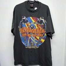 Nirvana Come As You Are Band Shirt SS Size Xl picture