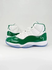NEW Men's Jordan 11 white green Size US 7-12  picture