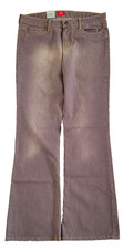 NWT Mossimo Women's Junior's Brown Stretch Flare Leg 5 Pocket Jeans Pants 13 picture