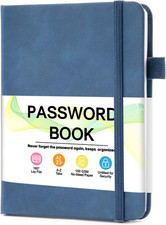 Password Keeper Book with Alphabetical Tabs，4.3