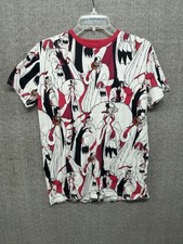 Cakeworthy Disney Cruella AOP T-Shirt Size L picture