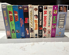Misc. family movies on VHS. picture