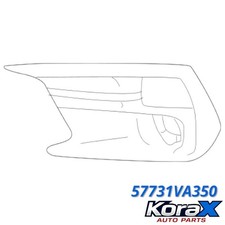2018-2021 SUBARU WRX/WRX STI BEZEL, LEFT NEW OEM 57731VA350 picture