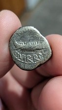 Mark Antony 32-30BC Roman Legionary Silver Denarius 3.29 grams 17.3 mm *Nice* picture