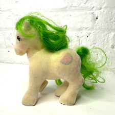 Vintage My Little Pony G1 So Soft Ponies Flocked Scrumptious Watermelon picture