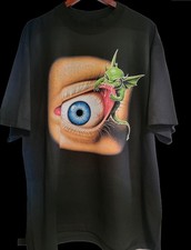 1997 Halloween Horror Nights VNTG REMAKE On SHAKA HEAVYWEIGHT GARMET SHIRT  picture