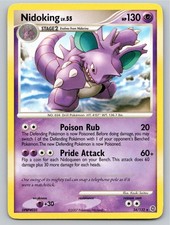 2007 POKEMON NIDOKING SECRET WONDERS 34/132 R NM A77522 FREE S&H picture