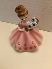 Josef’s Original September Birthday Girl Sapphire Bouquet Brown Hair picture