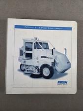 1997 Elgin Pelican P  3 Wheel Broom Sweeper Parts Book 0700769-F picture