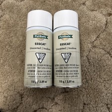 (2) PetSafe SSSCAT Spray Unscented Replacement Refill Cans 115ml/3.89 Fl Oz picture