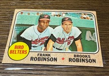 1968 Topps - High # Brooks Robinson, Frank Robinson #530 -NM ~  picture