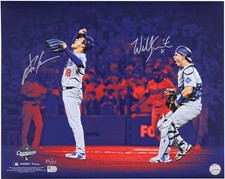 Yamamoto & Smith Dodgers Signed 2025 WS Champs 16