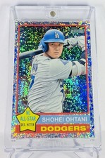 Shohei Ohtani TOPPS RARE SILVER SPARKLE REFRACTOR SET INVESTMENT CARD DODGERS picture