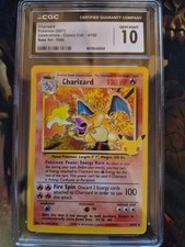 Celebrations Charizard 4/102 base set holo CGC Gem Mint 10 picture