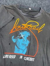 Vintage 1978 Lou Reed Street Hassle In Concert T-Shirt 70s Single Stitch Rare picture