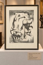 Kenneth Adams Signed Lithograph 