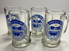 1980 Ohio Funeral Directors Assoc. 100th Anniversary Convention mug set of 4 picture