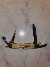 Case XX 2006 Jigged  Bone Stag 6.54090R Junior Scout Pocket Knife  picture