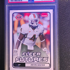 Fleer 2006 Fleer Fleer Futures Insert Devin Hester #132 Miami Hurricanes picture