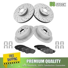 Front Rear Disc Rotors Brake Pads Kit for Subaru Forester Legacy Outback Impreza picture