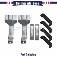 2 Upper +2 Lower Radiator Support Brackets Rubbers For 1967-1972 Chevy GMC Truck picture