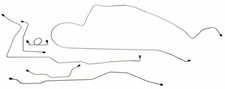 Fits 1966 Ford Mustang Complete Brake Line Set MBLK02 picture